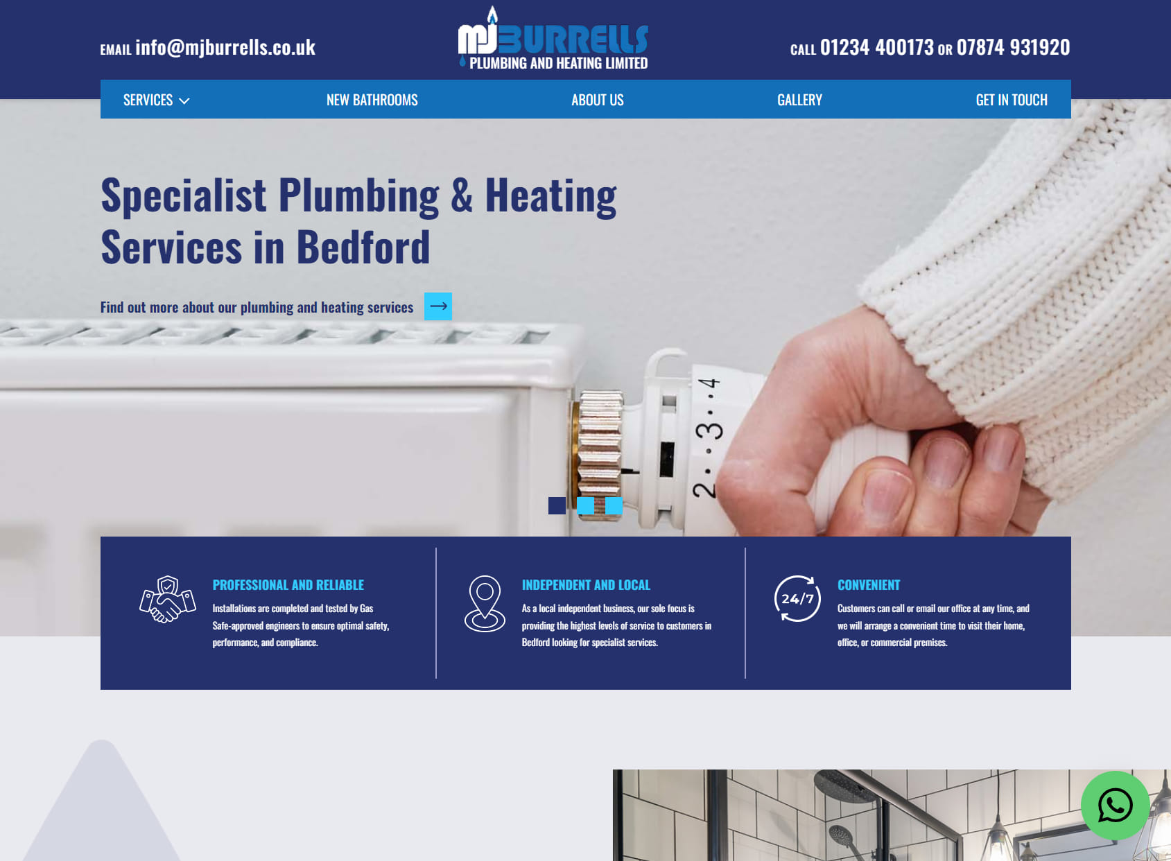 M J Burrells Plumbing and Heating Ltd