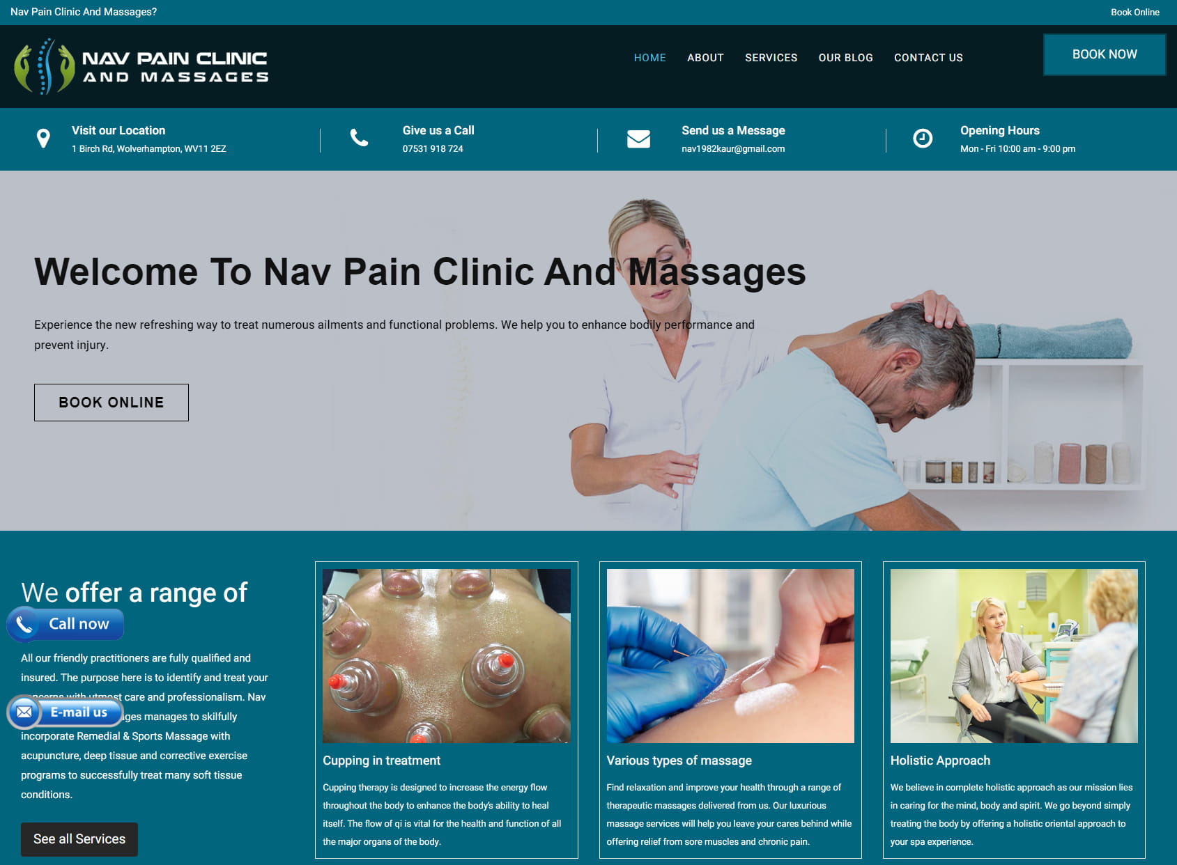 Nav Pain Clinic And Massages