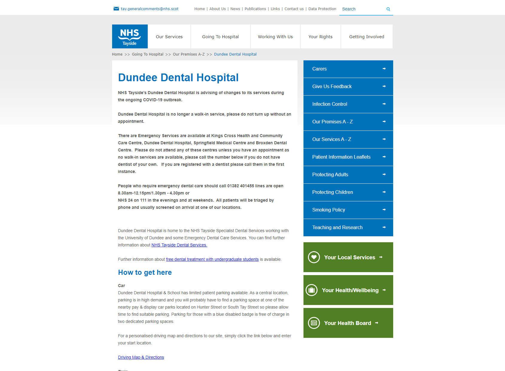 Dundee Dental Hospital & School