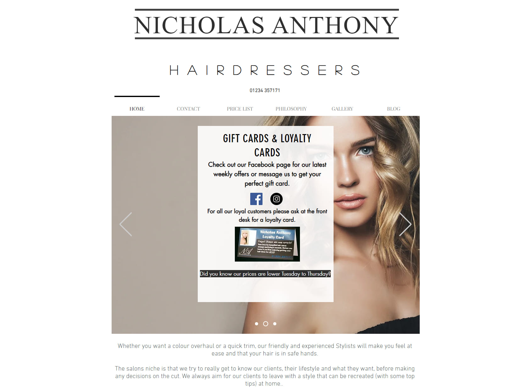 Nicholas Anthony Hairdressers