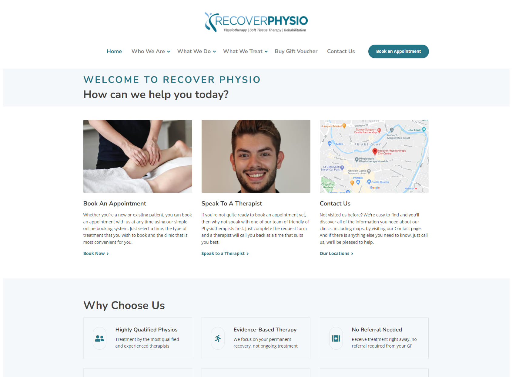 Recover Physiotherapy City Centre