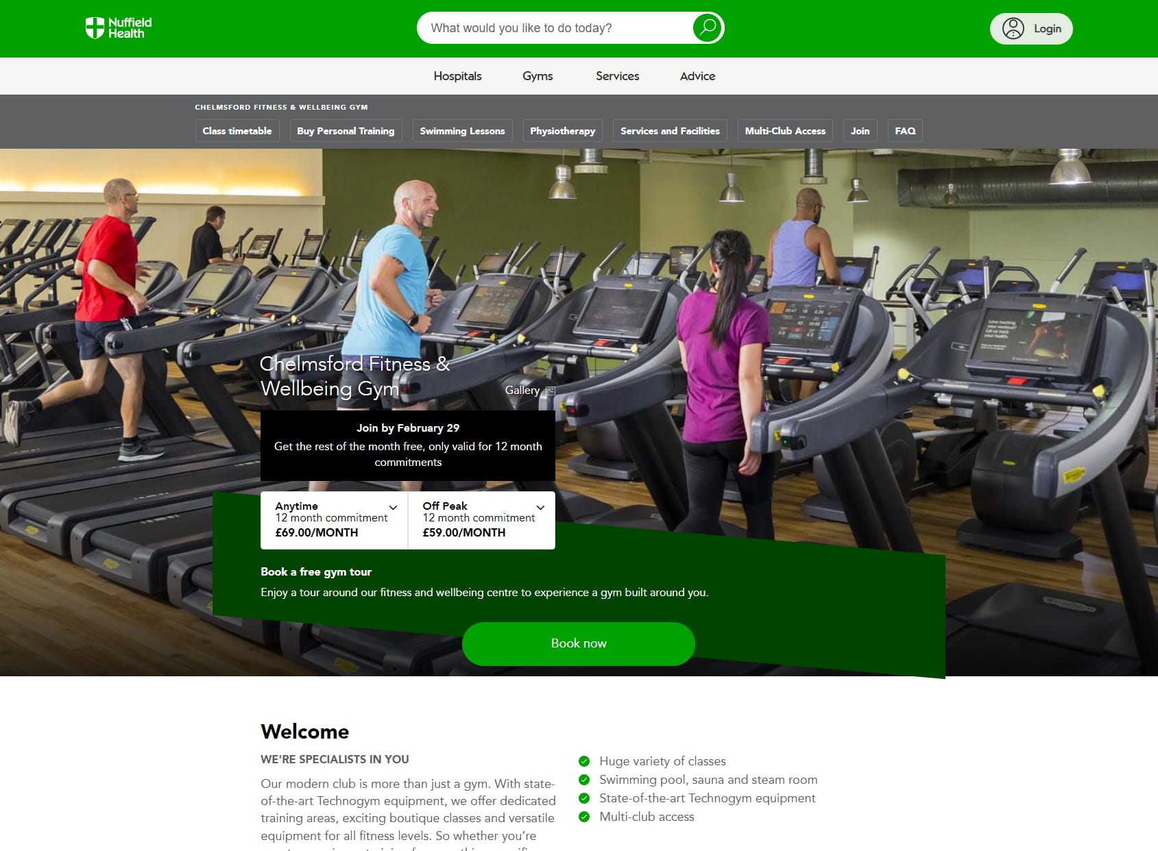 Nuffield Health Chelmsford Fitness & Wellbeing Centre