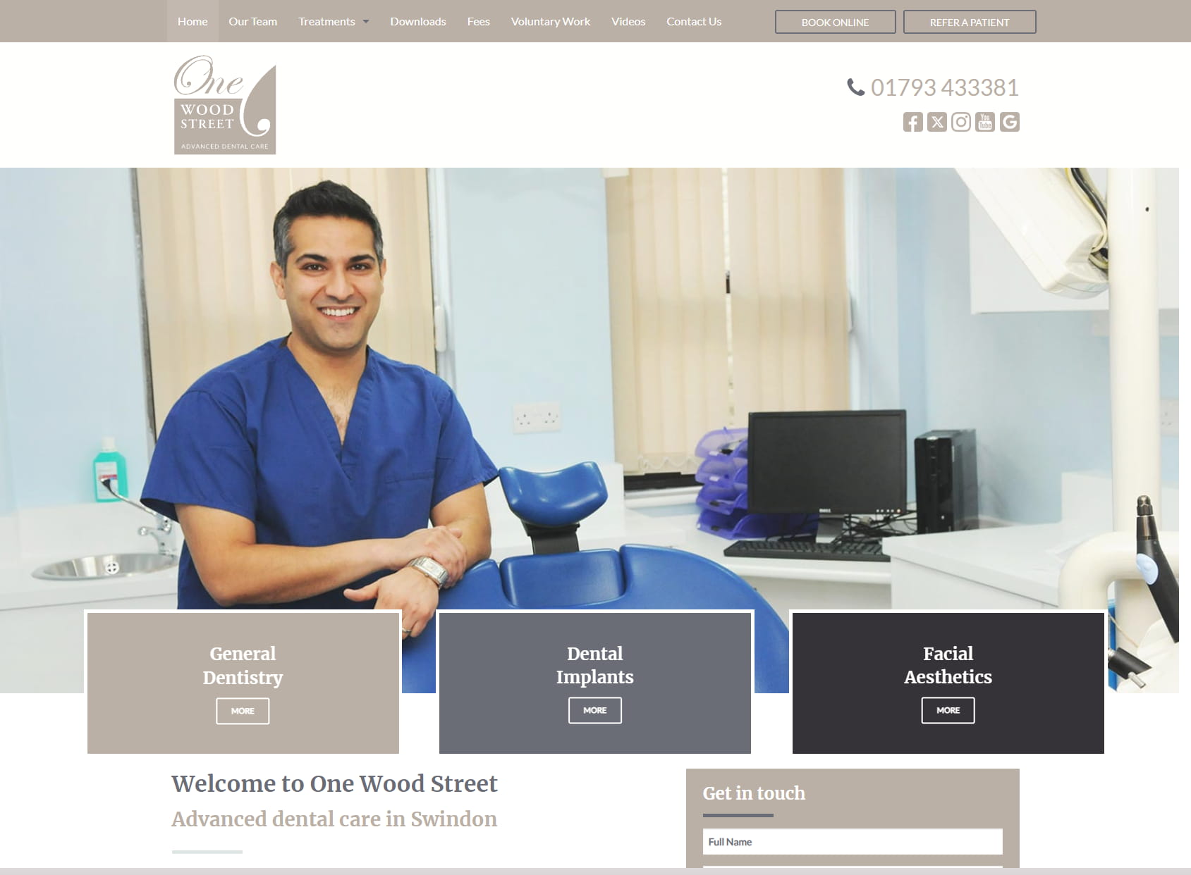 One Wood Street Advanced Dental Care. Implants and Specialist Dentistry