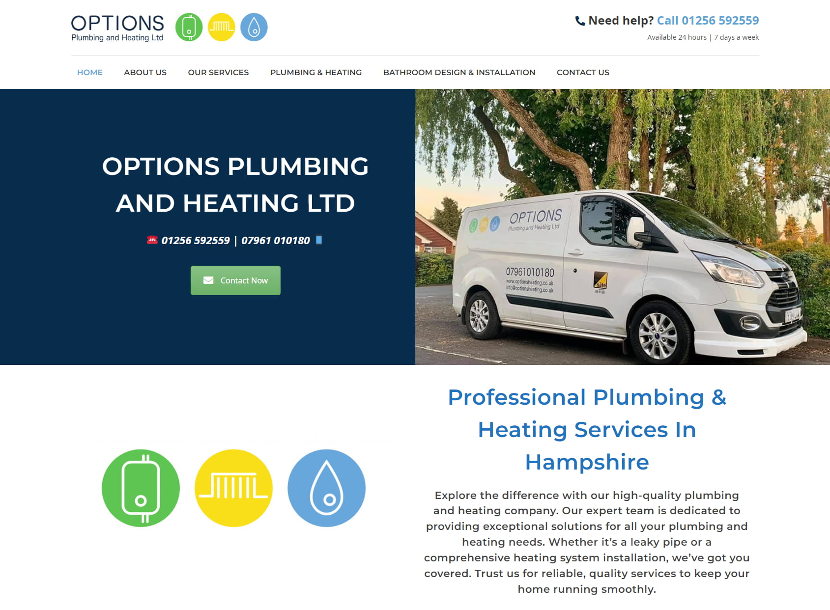 Options Plumbing and Heating Ltd