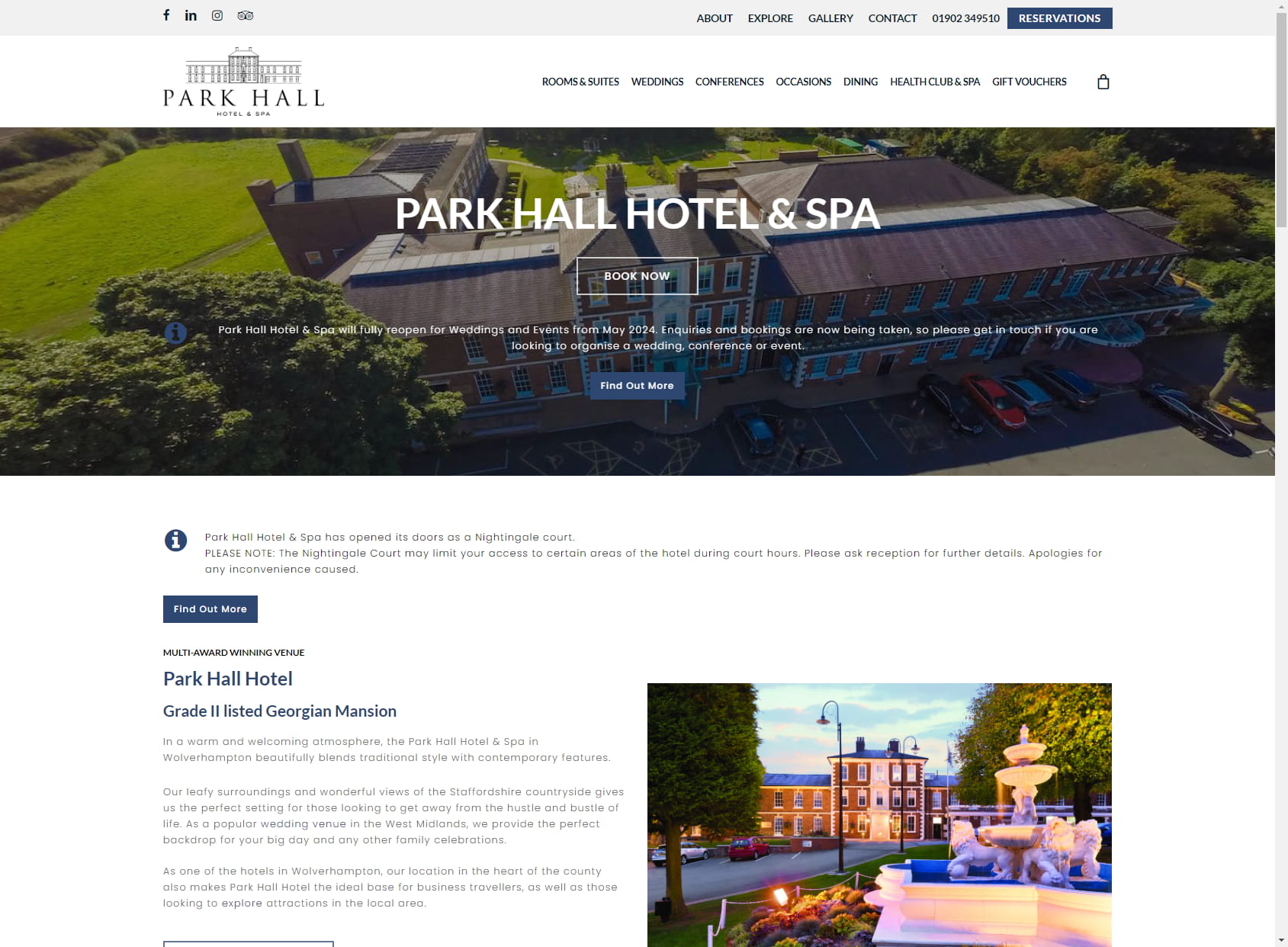 Park Hall Health Club and Spa