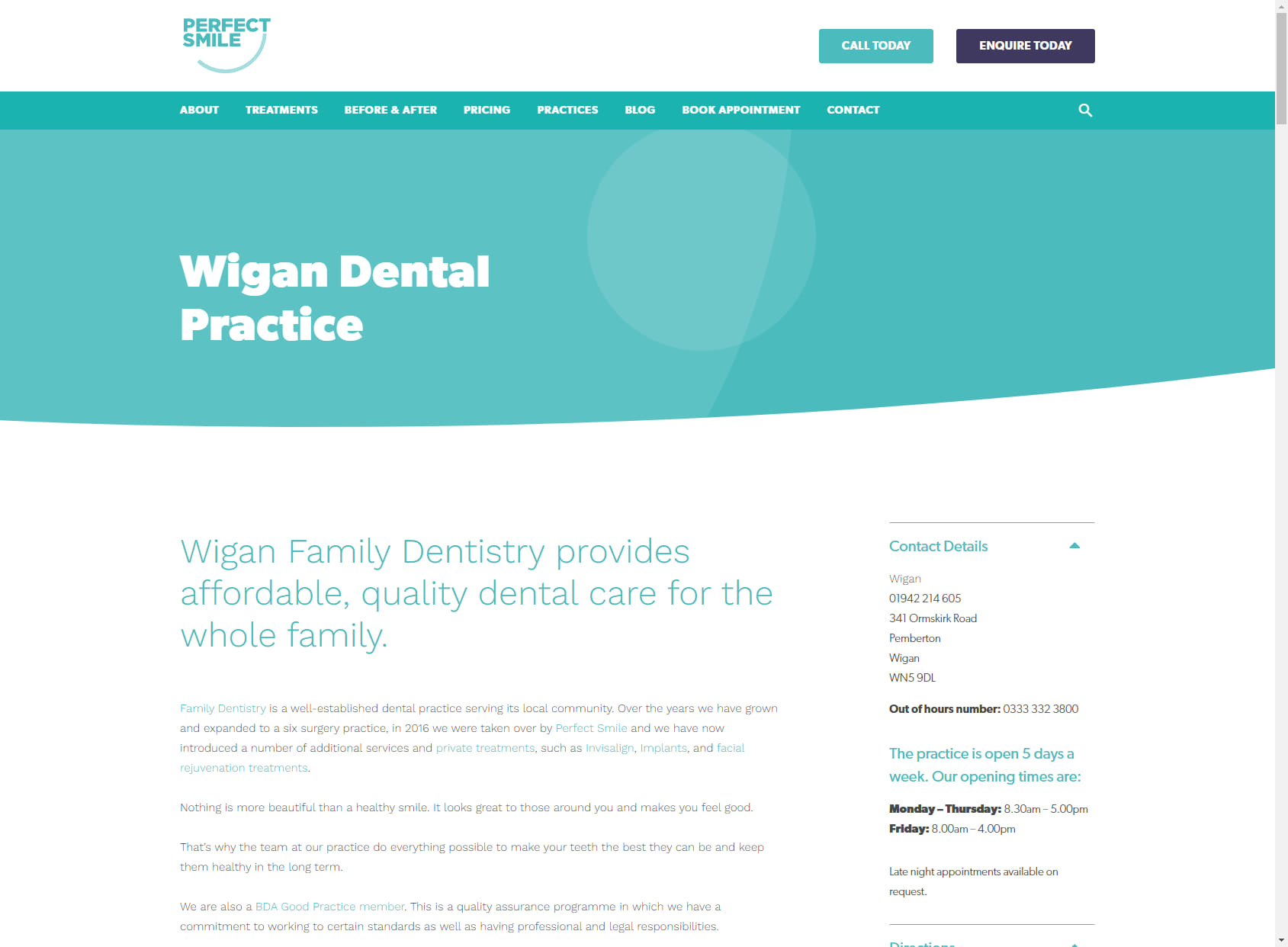 Perfect Smile Dental - Wigan