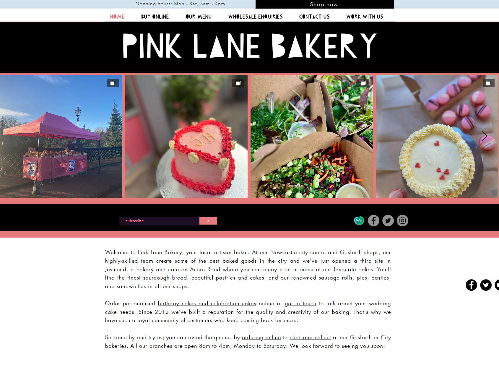 Pink Lane Bakery