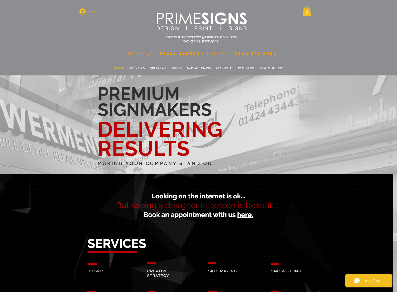 Primesigns - Premium Designers, Sign Makers and Printers. Call us for excellent media related advice.