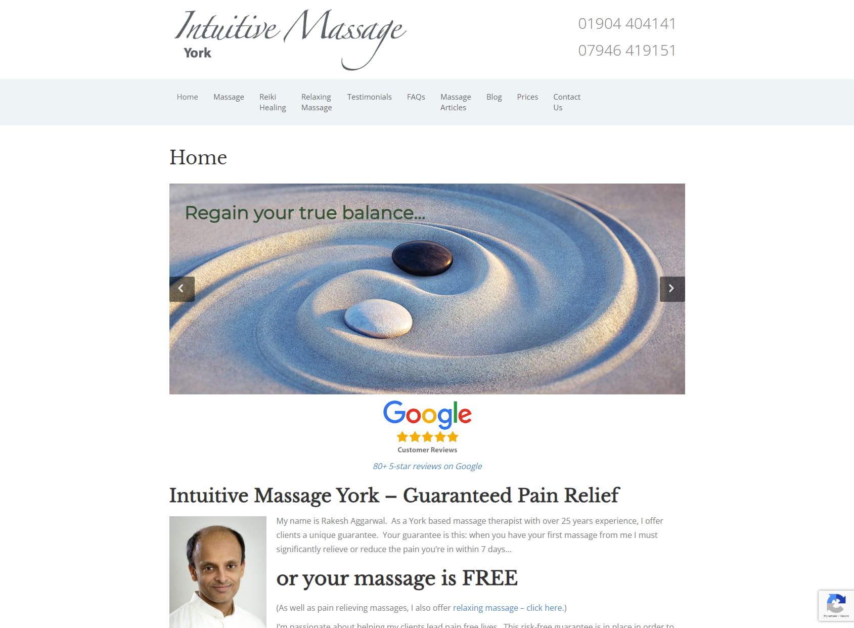 Intuitive Massage York