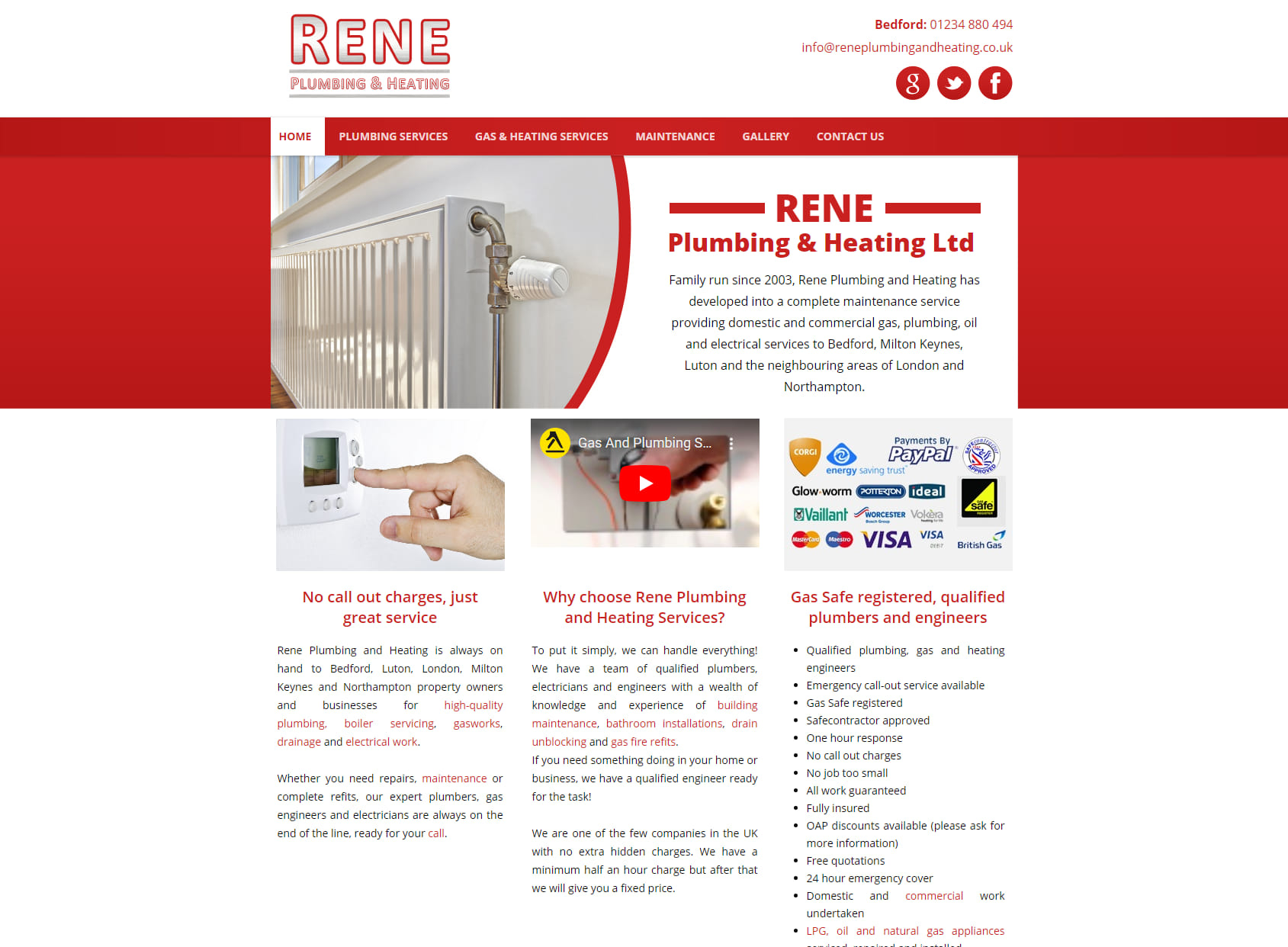 Rene Plumbing & Heating