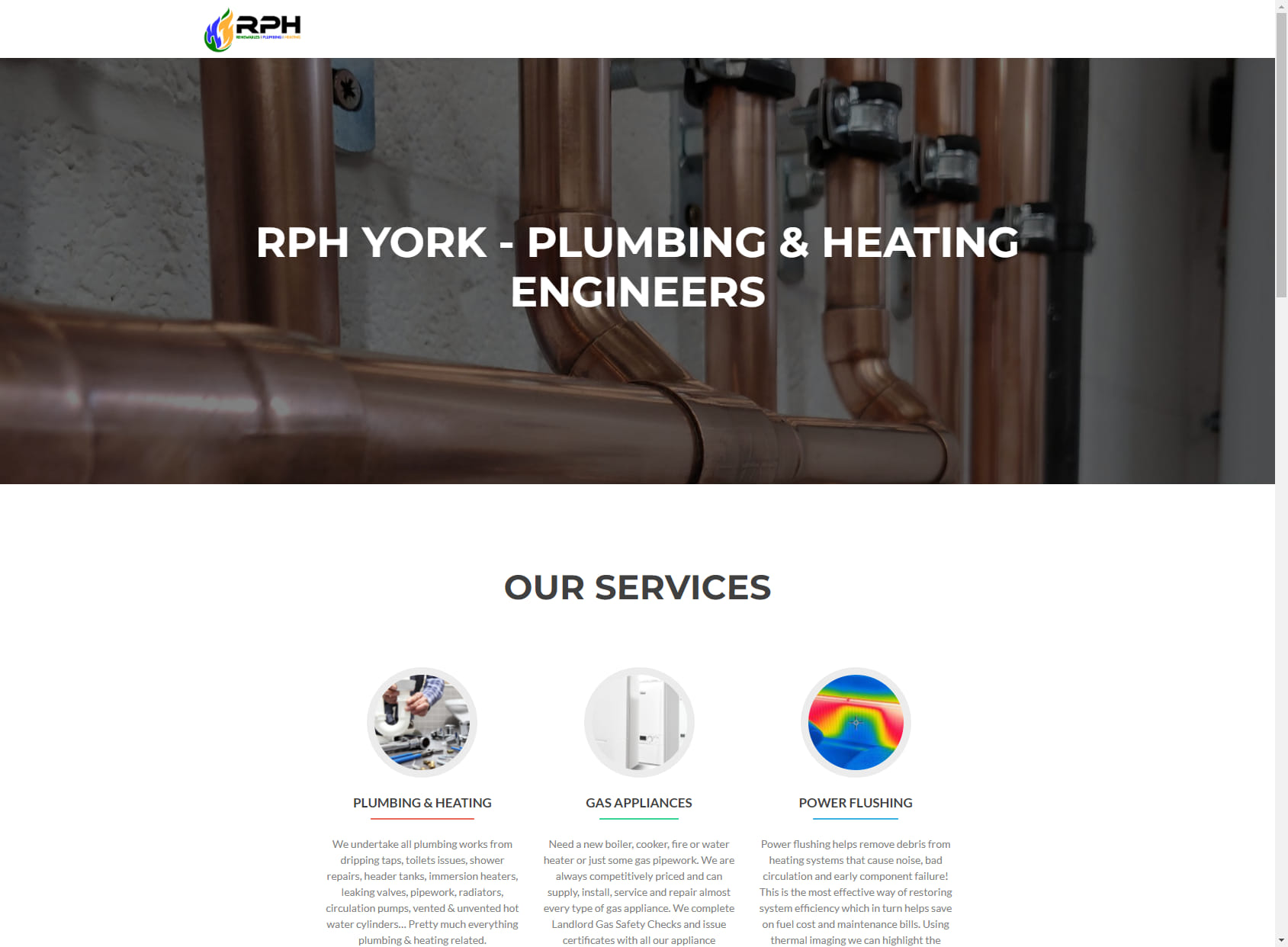 RPH York Ltd - Plumbing & Heating Engineers