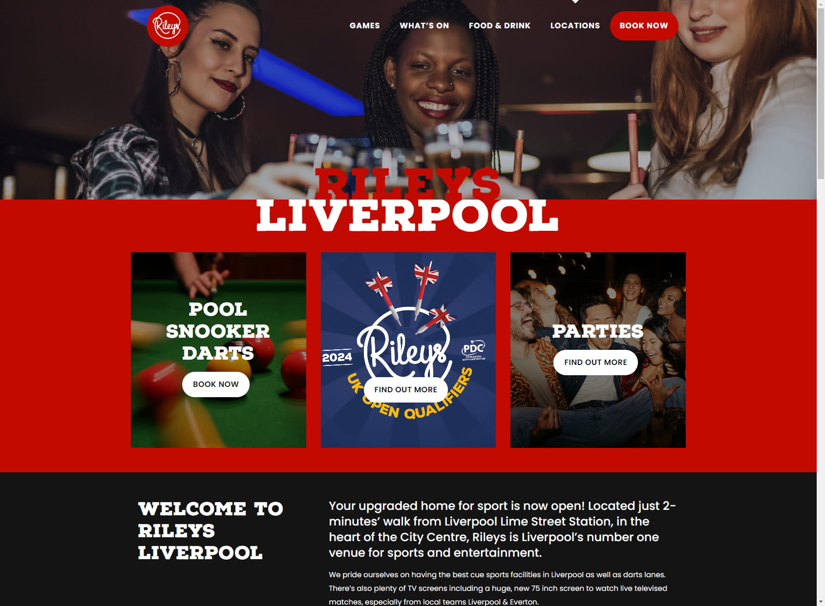 Rileys Sports Bar Liverpool