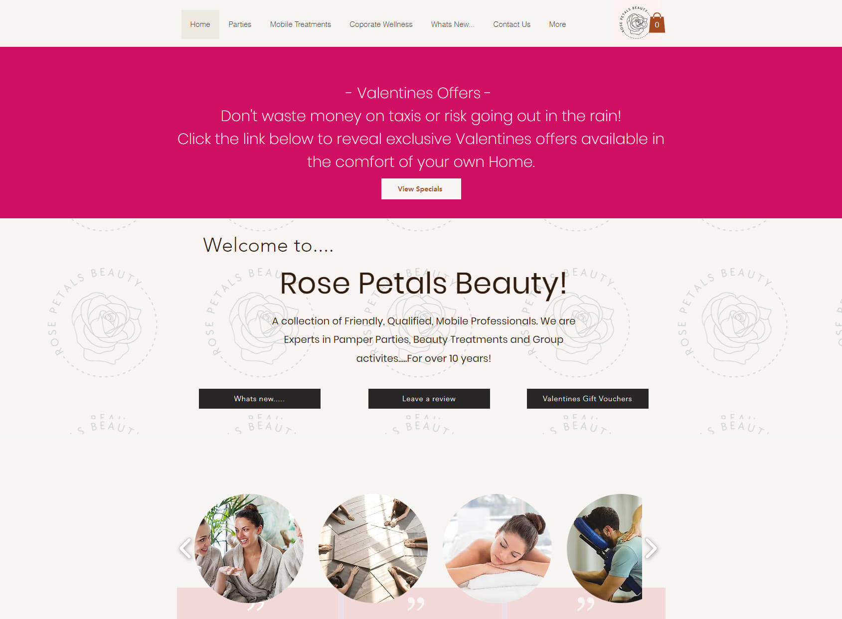 Rose Petals Beauty Mobile Therapist, Hastings & surrounding East Sussex
