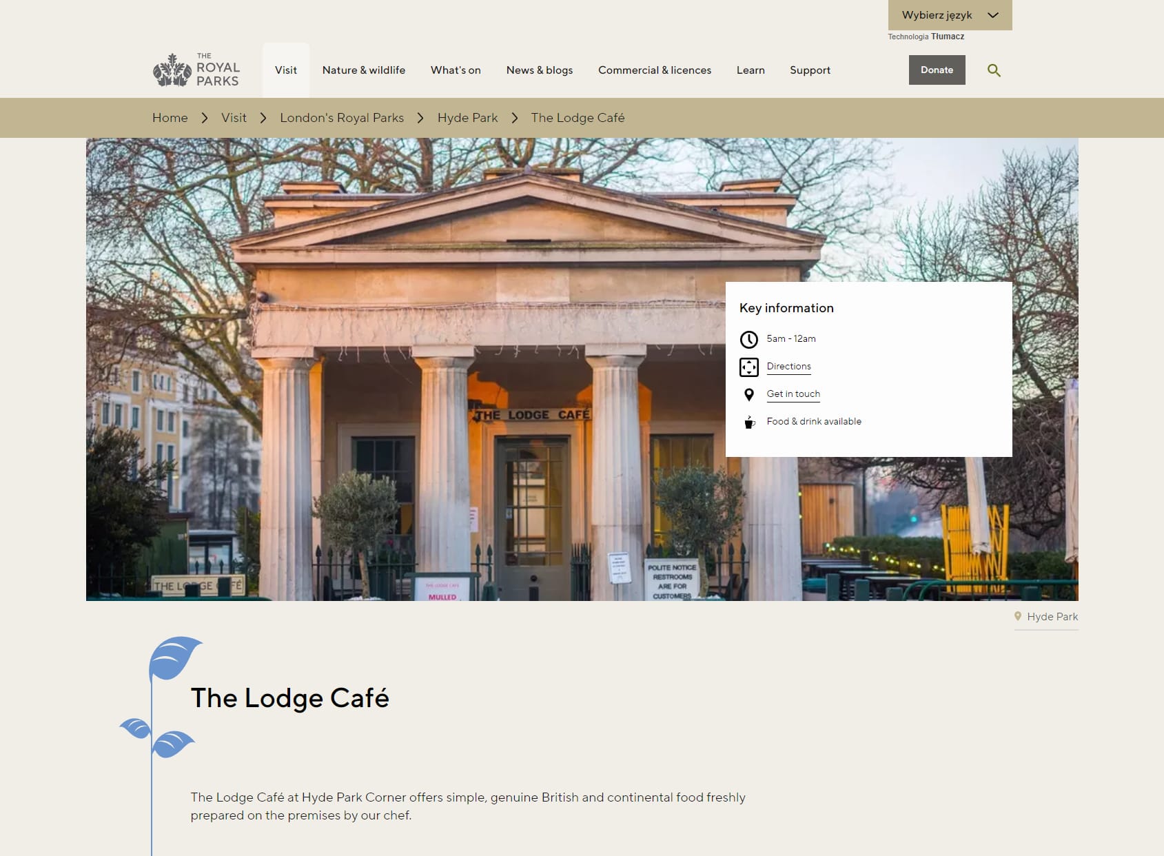 The Lodge Café