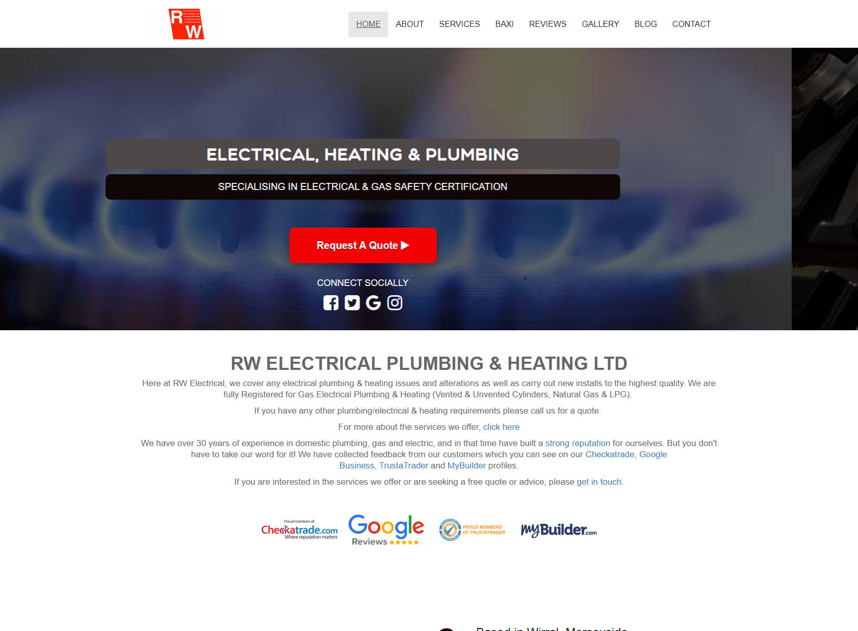 RW Electrical Plumbing & Heating Ltd