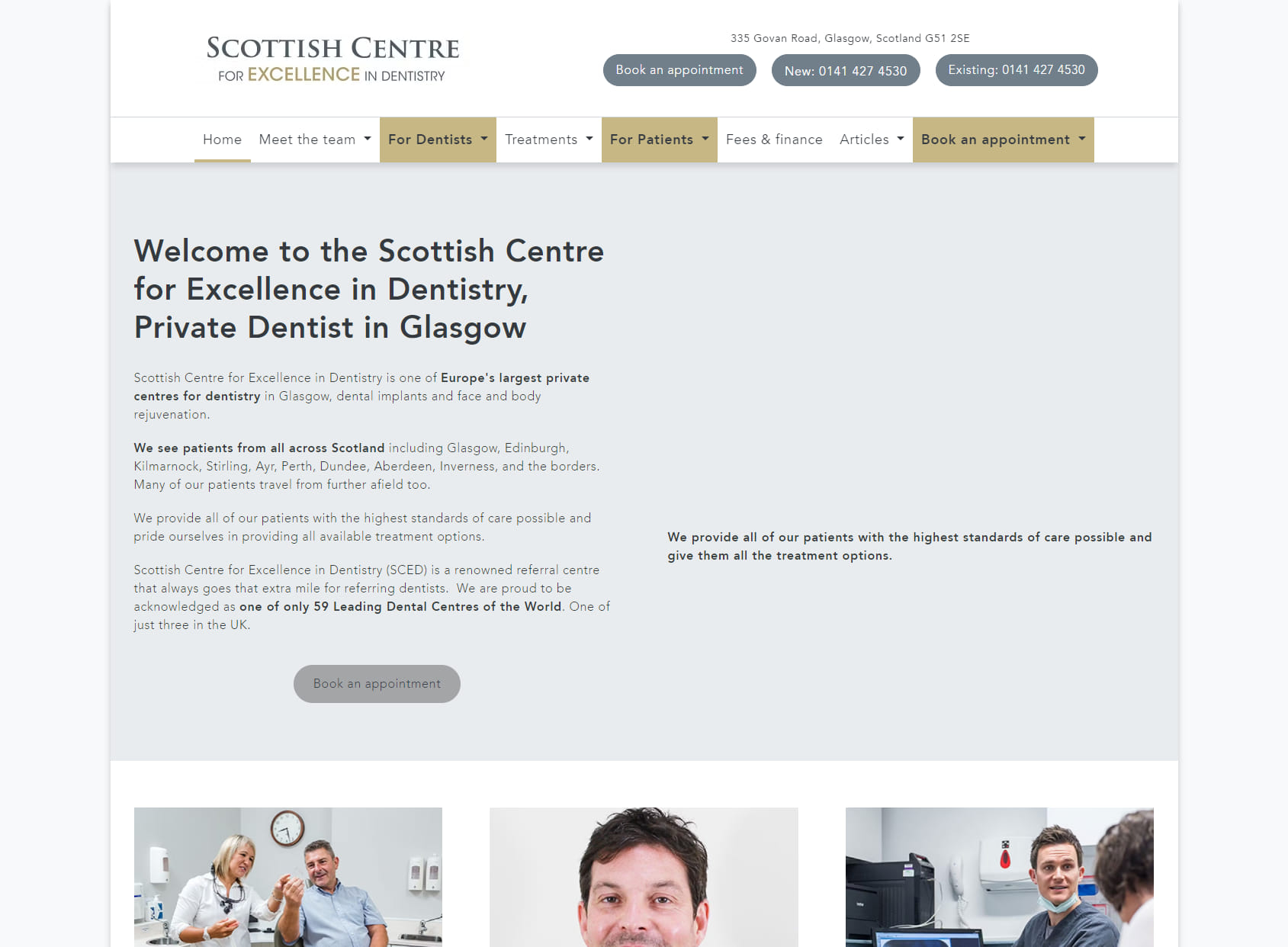 Scottish Centre for Excellence in Dentistry