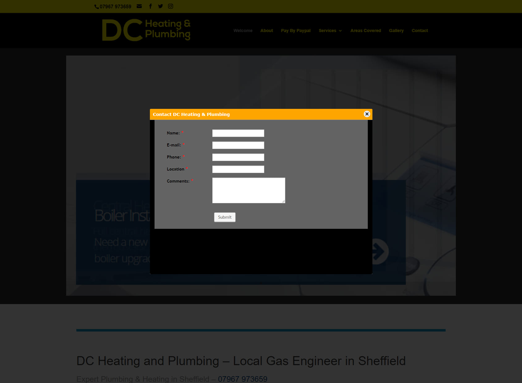 D C Heating and Plumbing Sheffield
