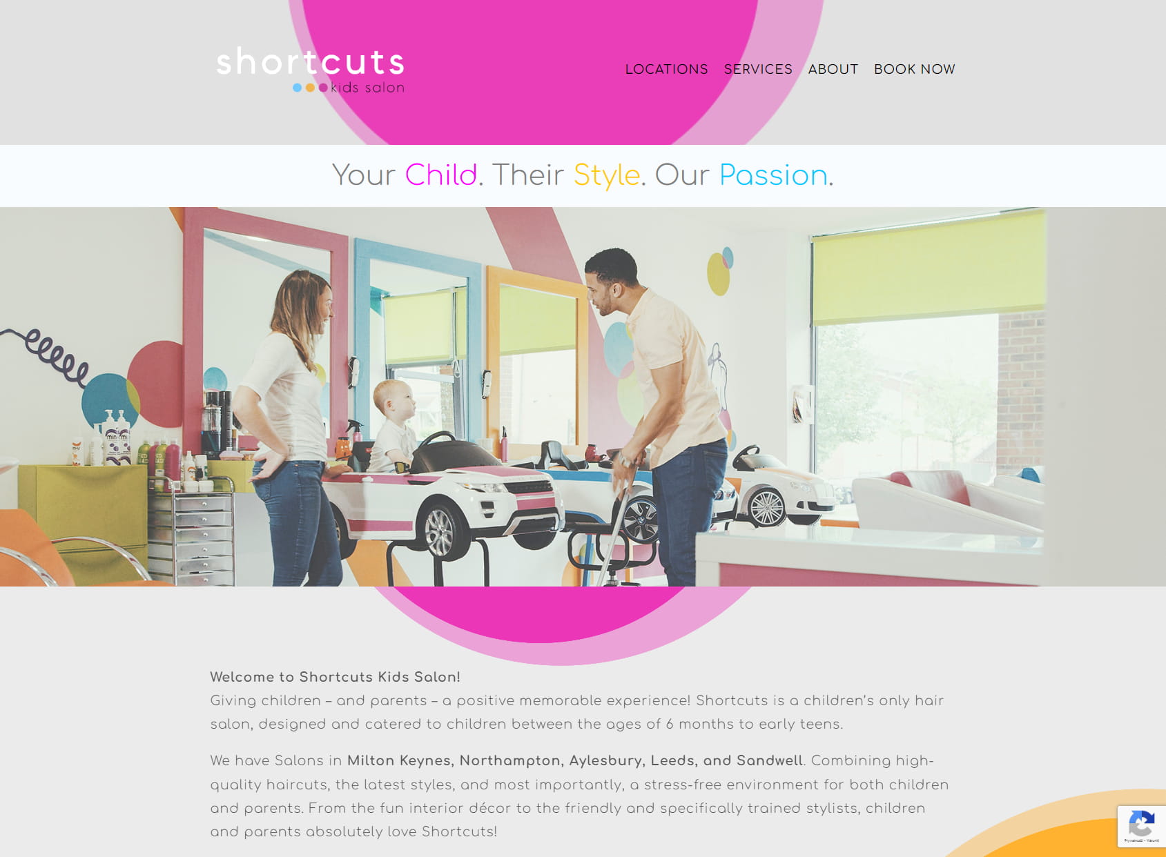 Shortcuts Kids Salon (Milton Keynes)