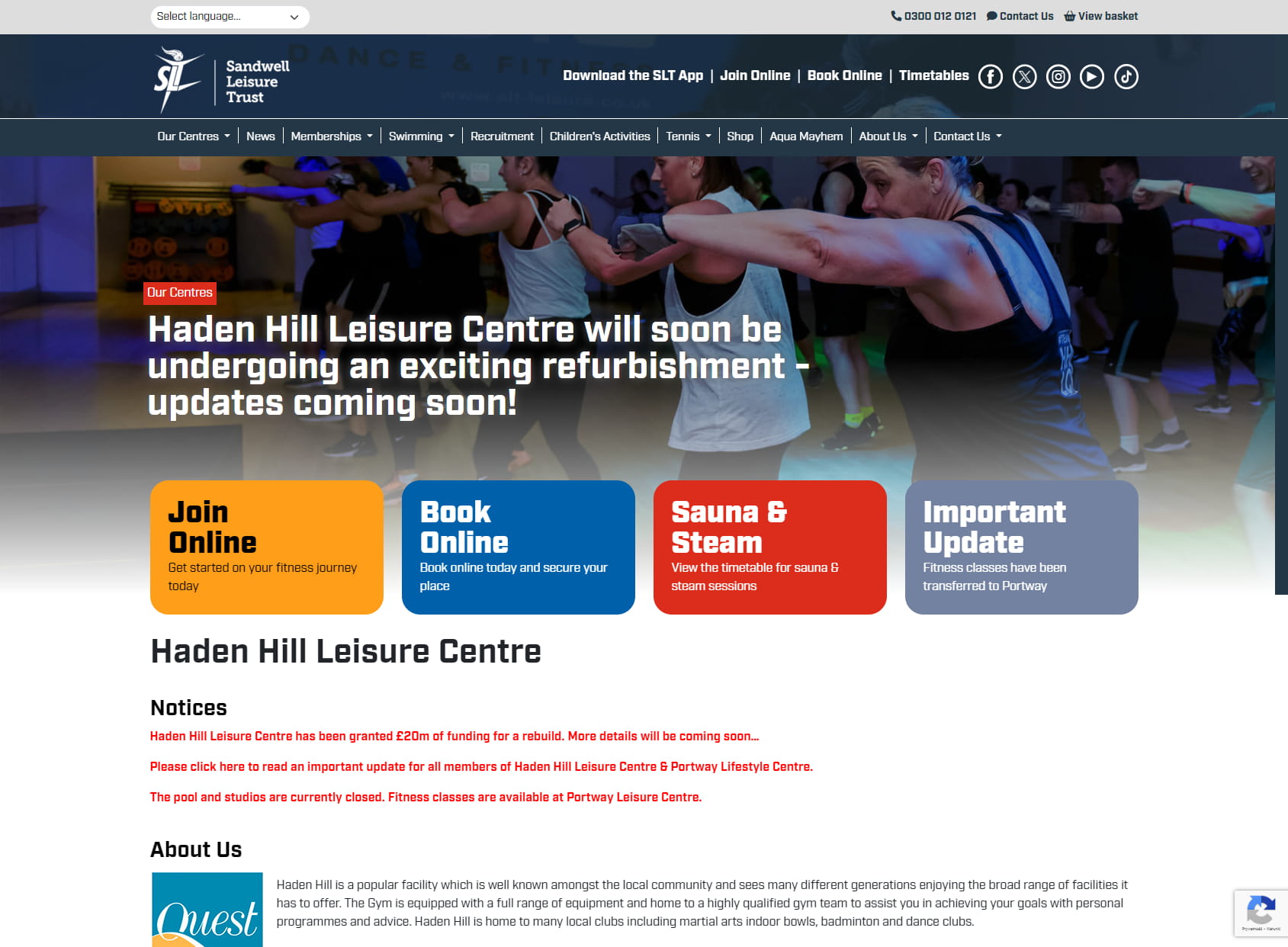 Haden Hill Leisure Centre