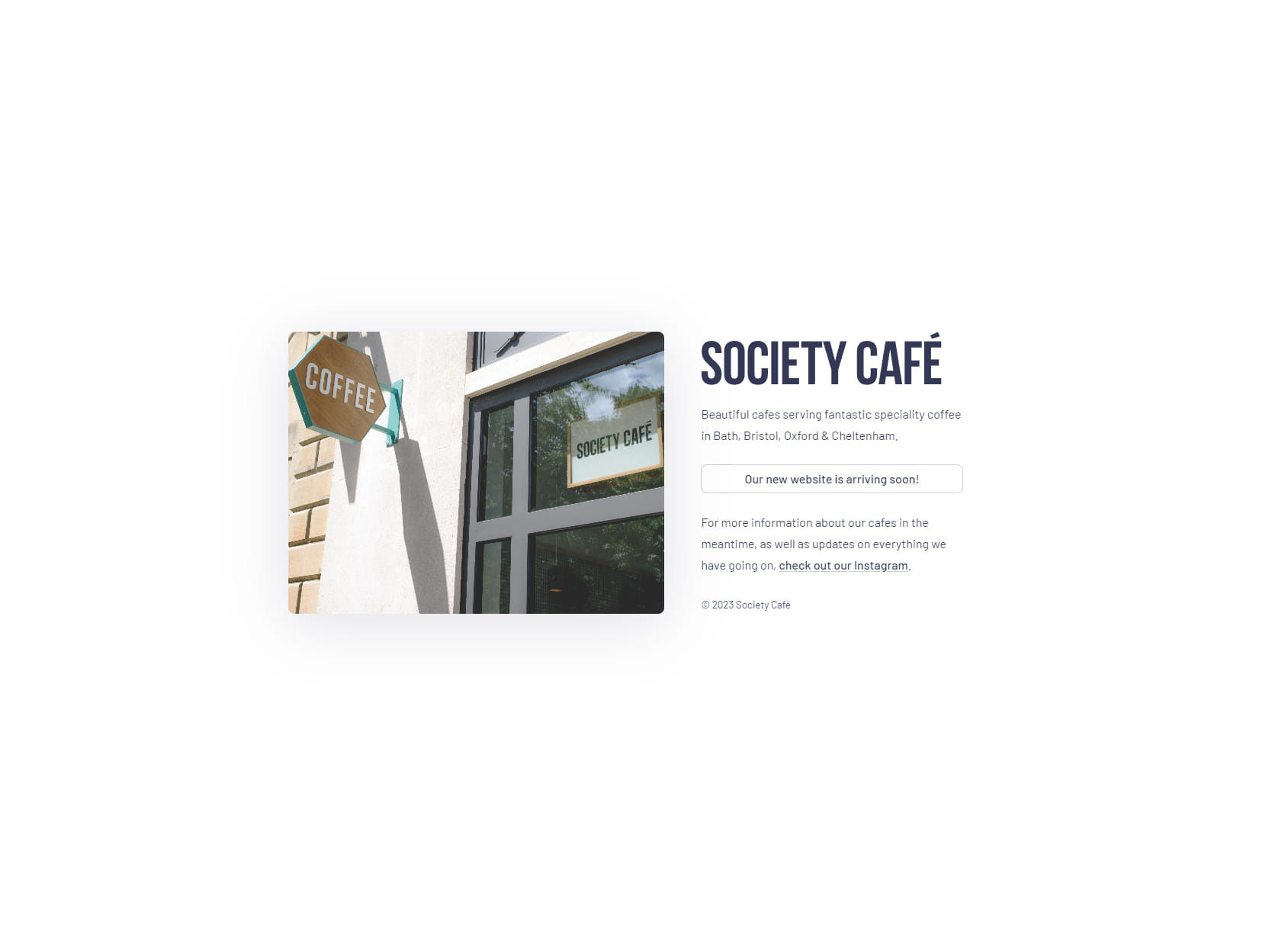 Society Café