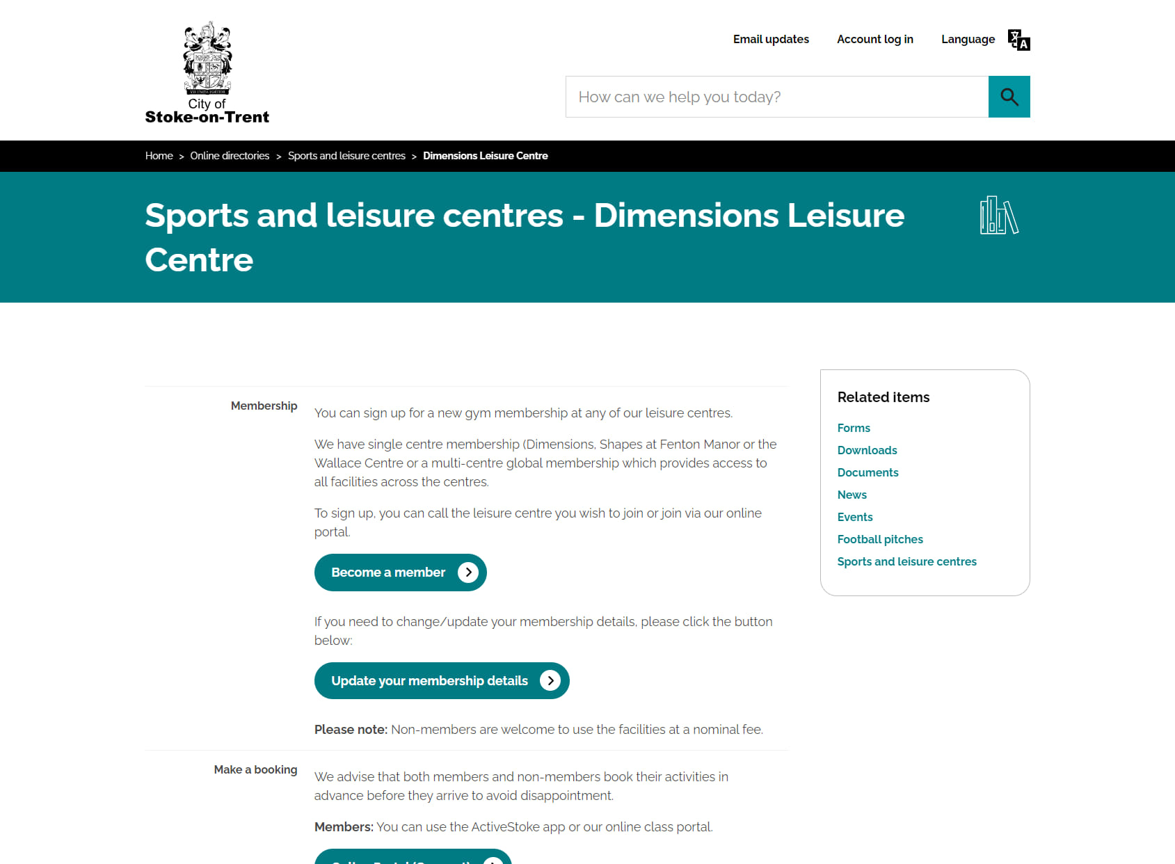 Dimensions Leisure Centre