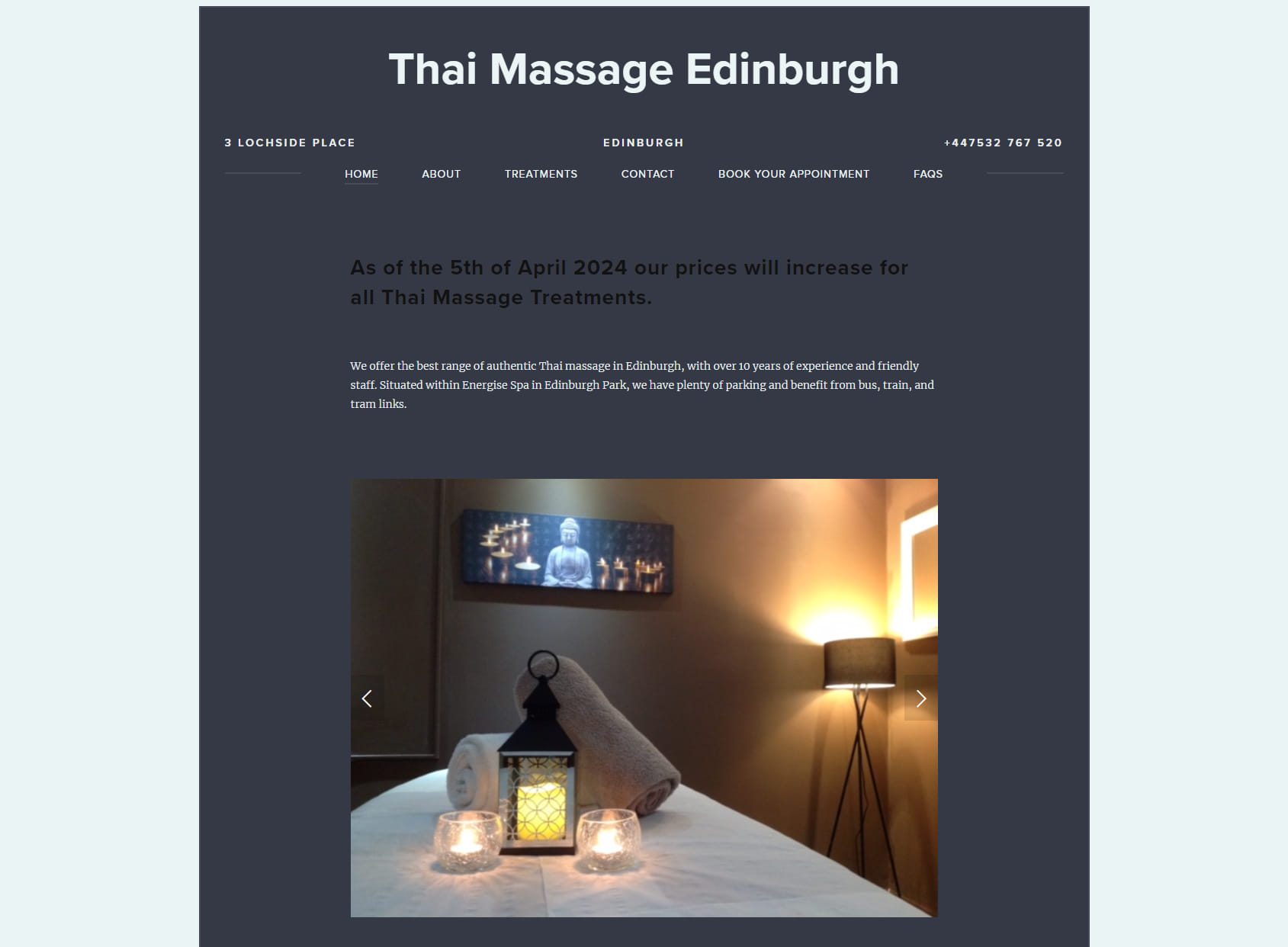 Thai Massage Edinburgh Park - South Gyle