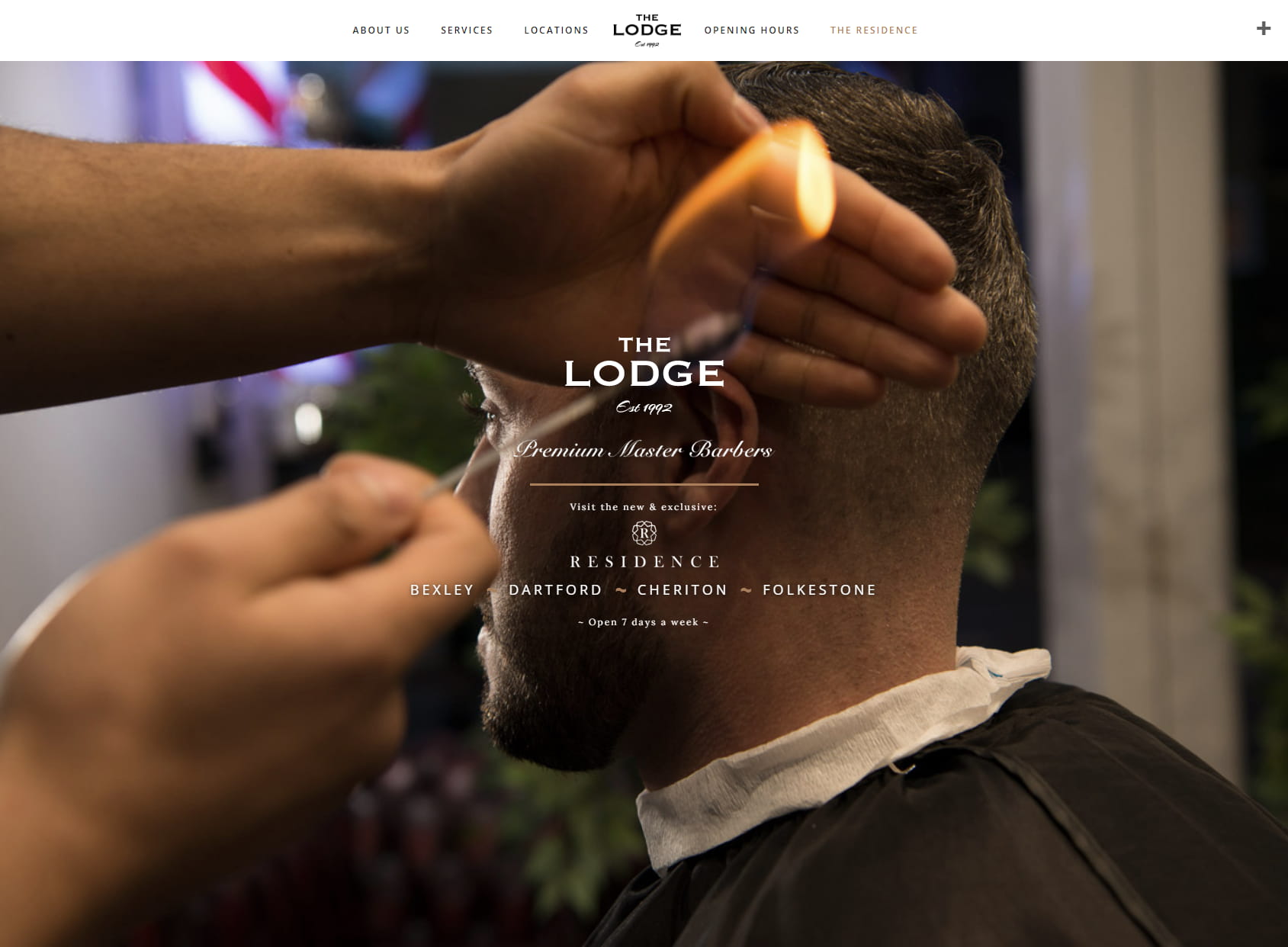 The lodge barbers bexley