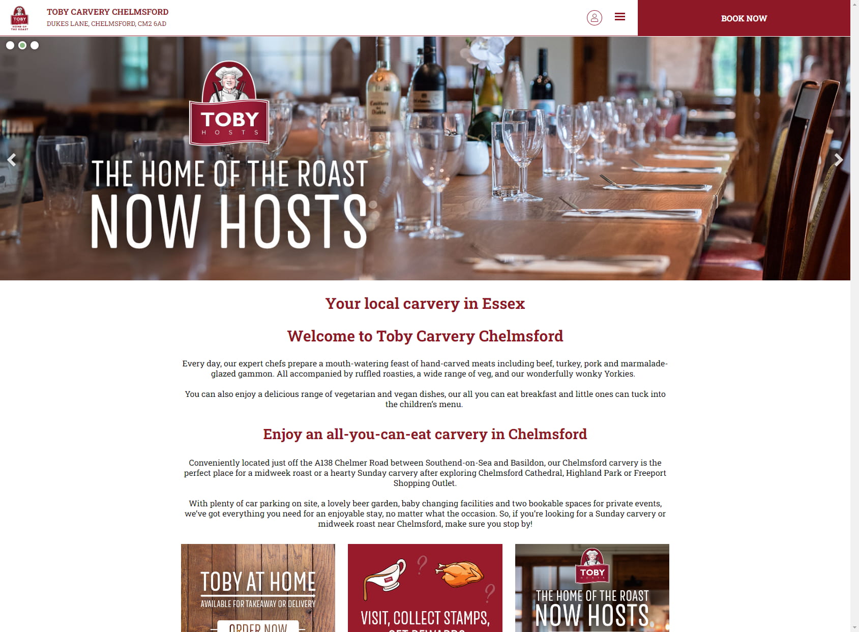 Toby Carvery Chelmsford