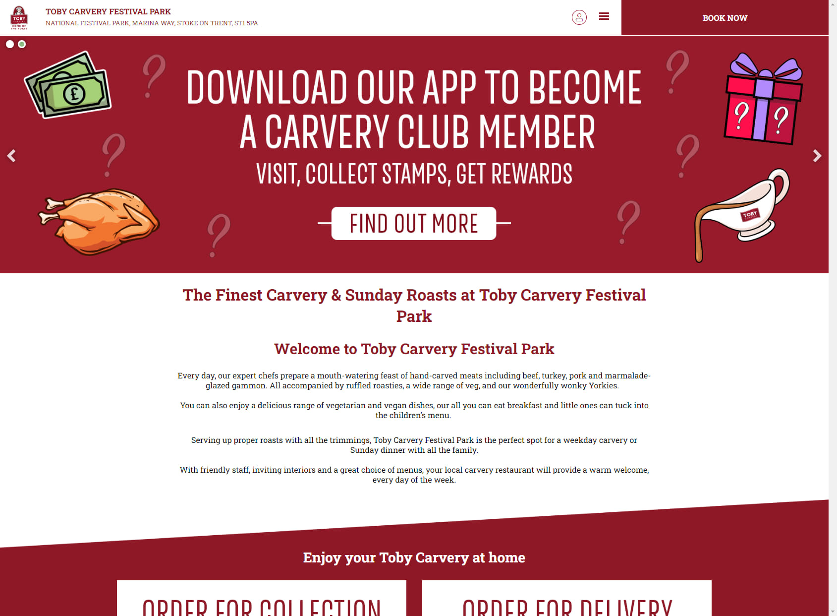 Toby Carvery Festival Park