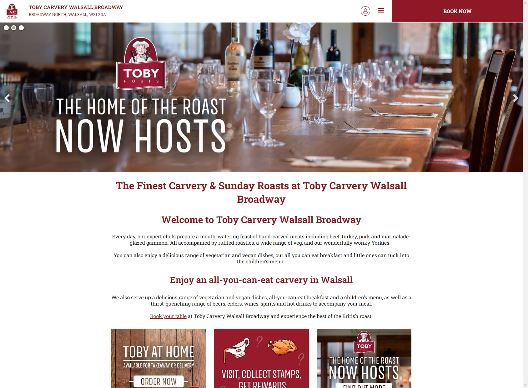 Toby Carvery Walsall Broadway