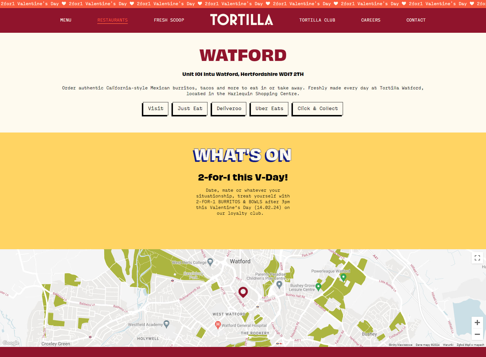 Tortilla Watford