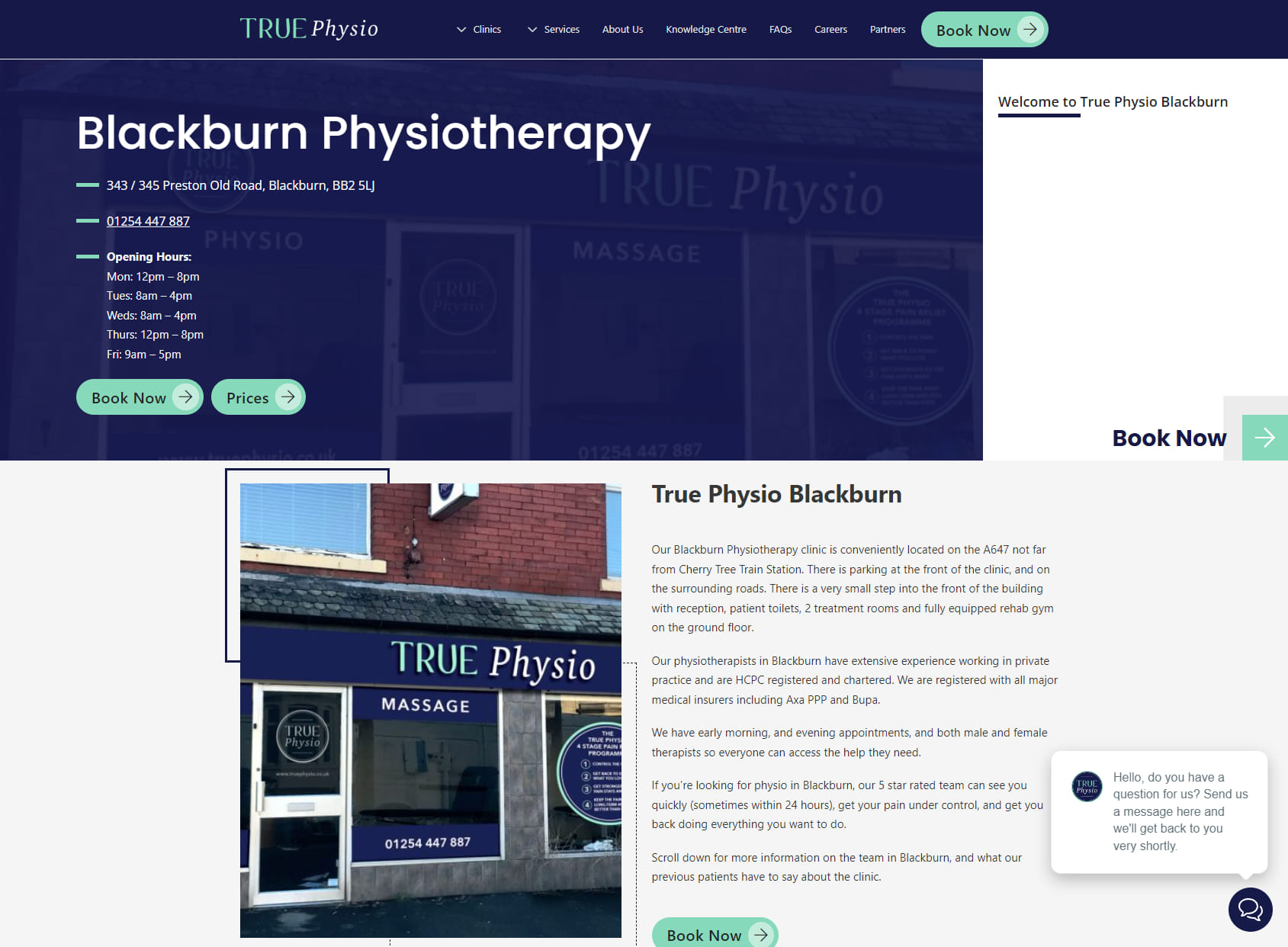 True Physio Blackburn