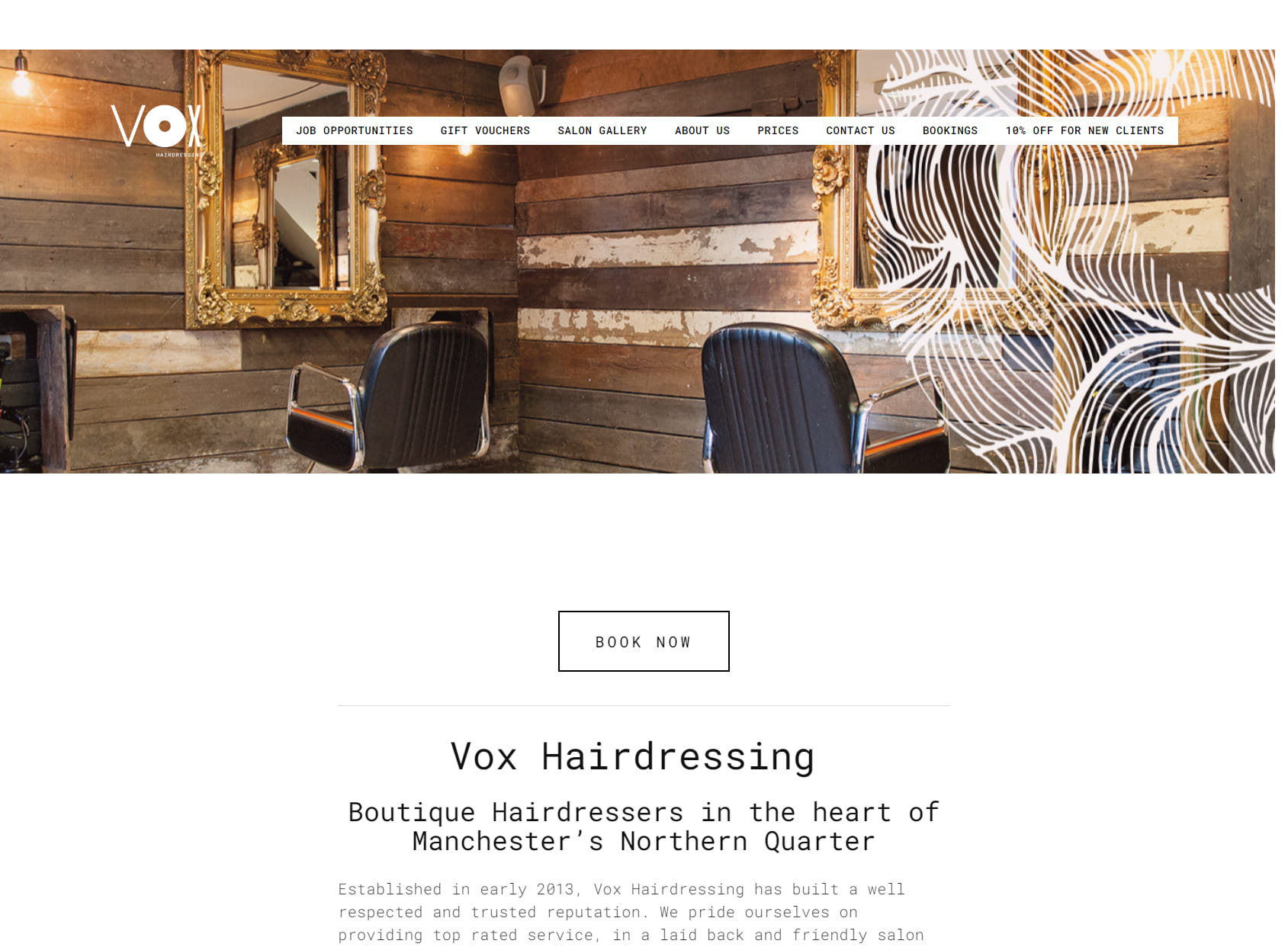 Vox Hairdressing