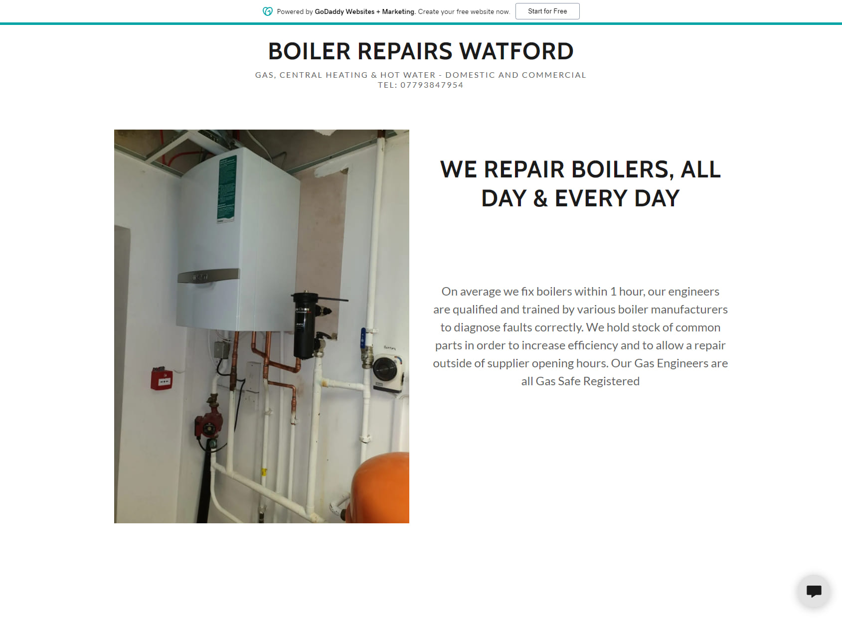 Boiler Repair, installation, Gas & Central Heating