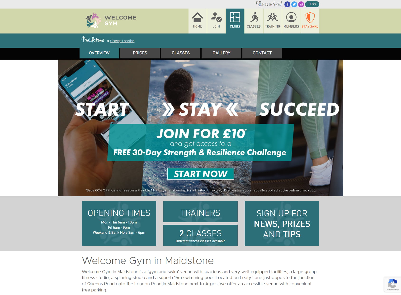 Welcome Gym Maidstone