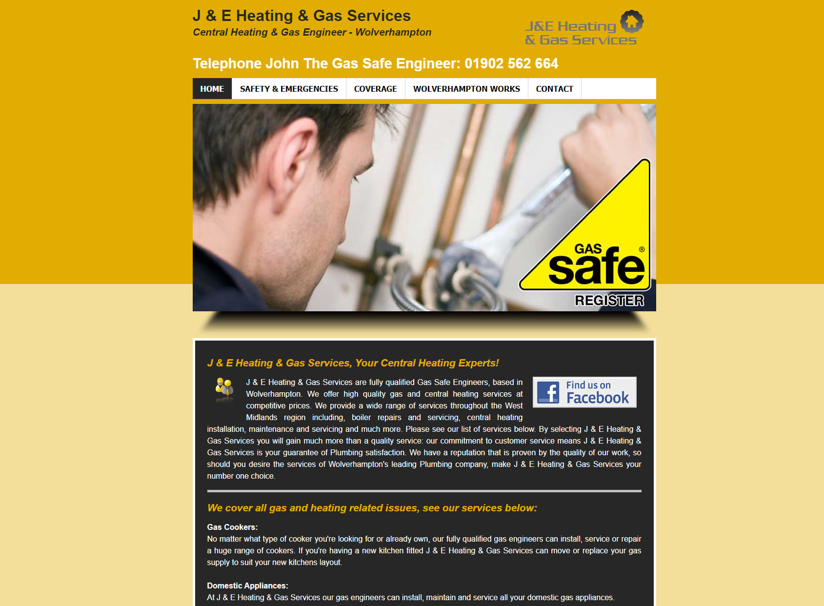 J & E Heating & Gas Services