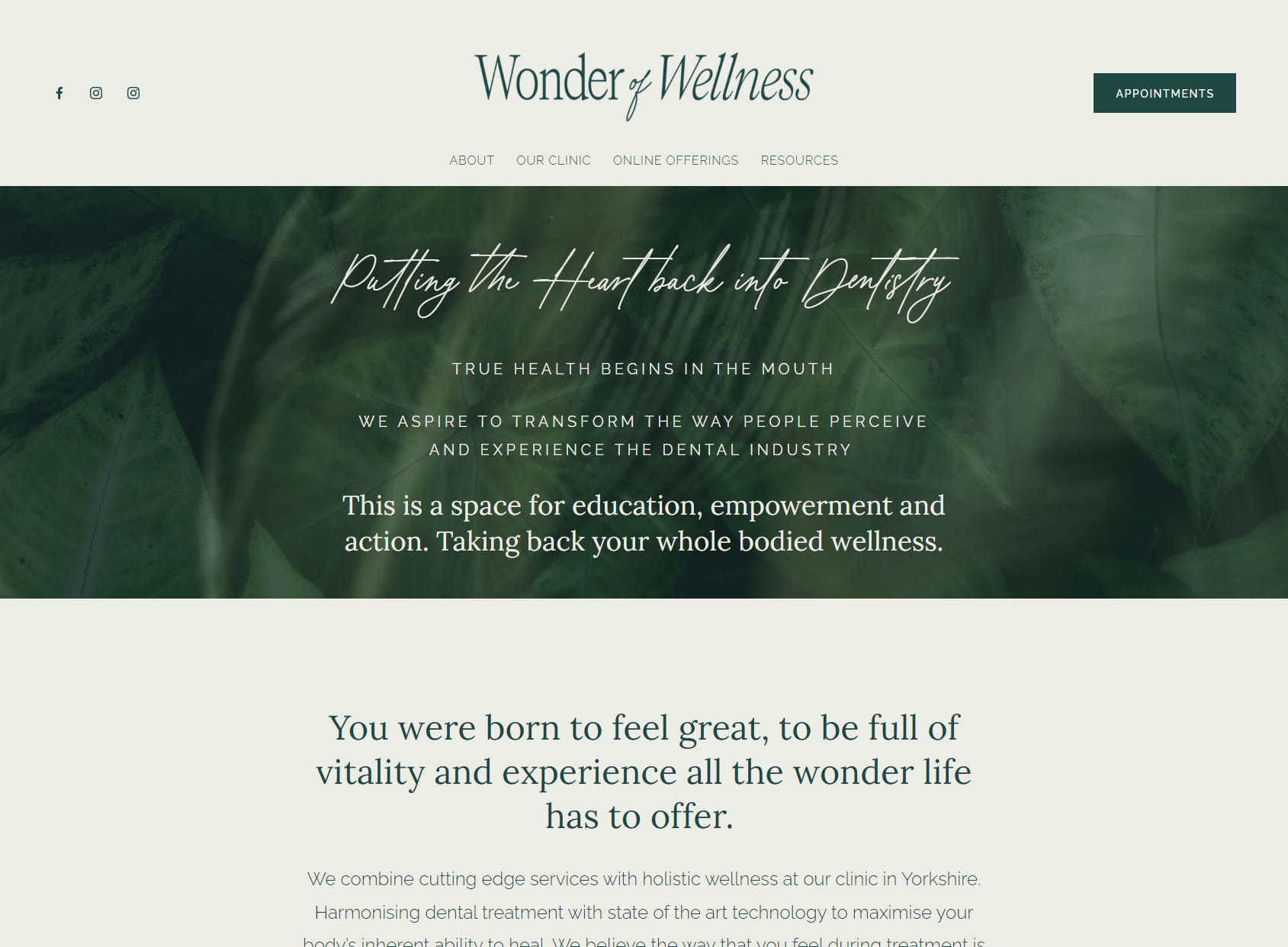 Wonder of Wellness Clinic (formally Cote Royd)
