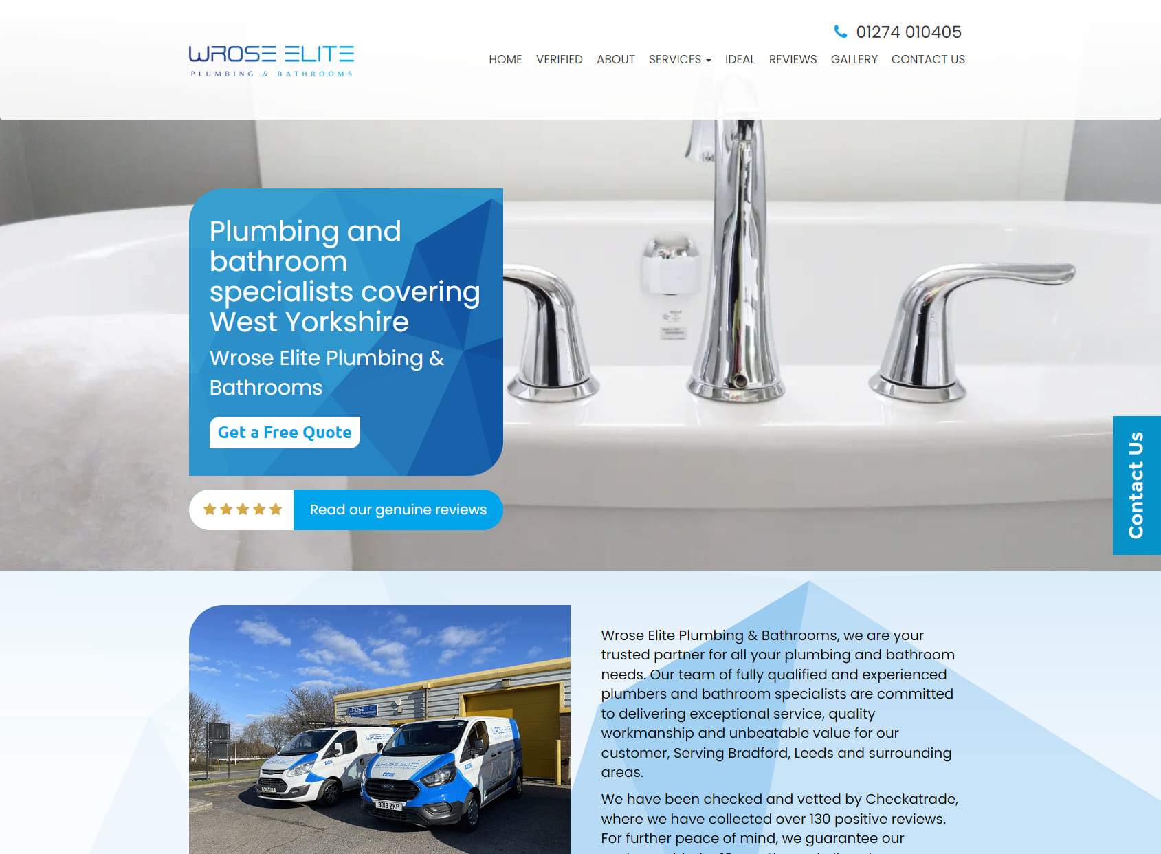 Wrose Elite Plumbing & Bathrooms