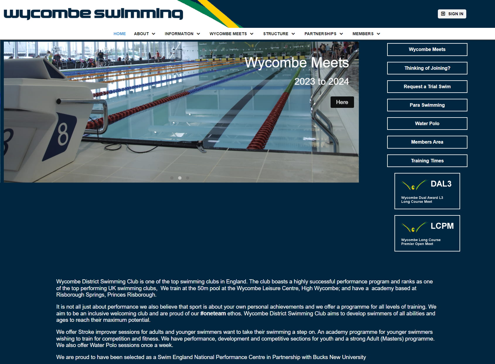 Wycombe District Swimming Club