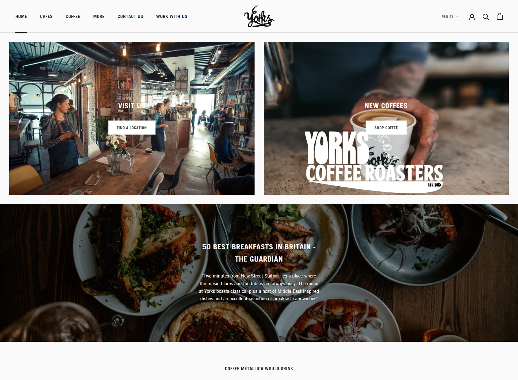 Yorks Cafe & Coffee Roasters