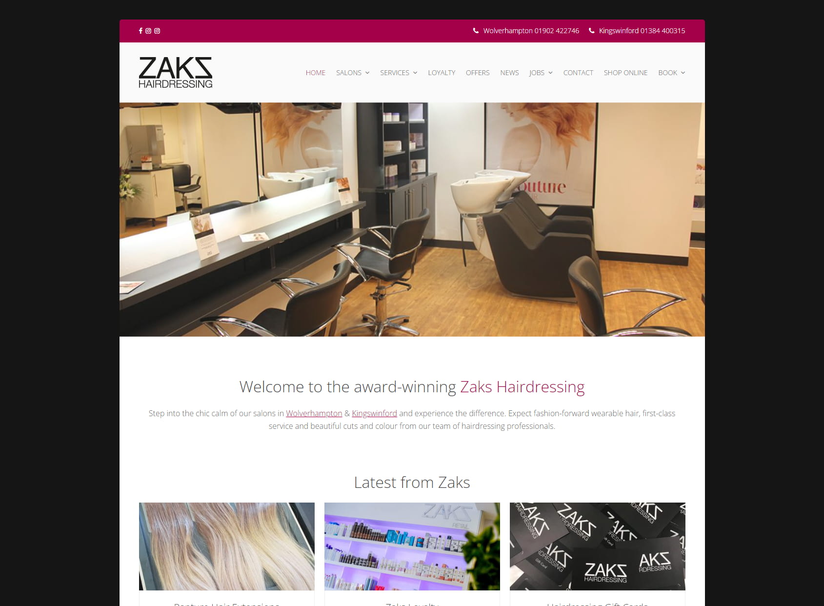 Zaks Hairdressing Wolverhampton