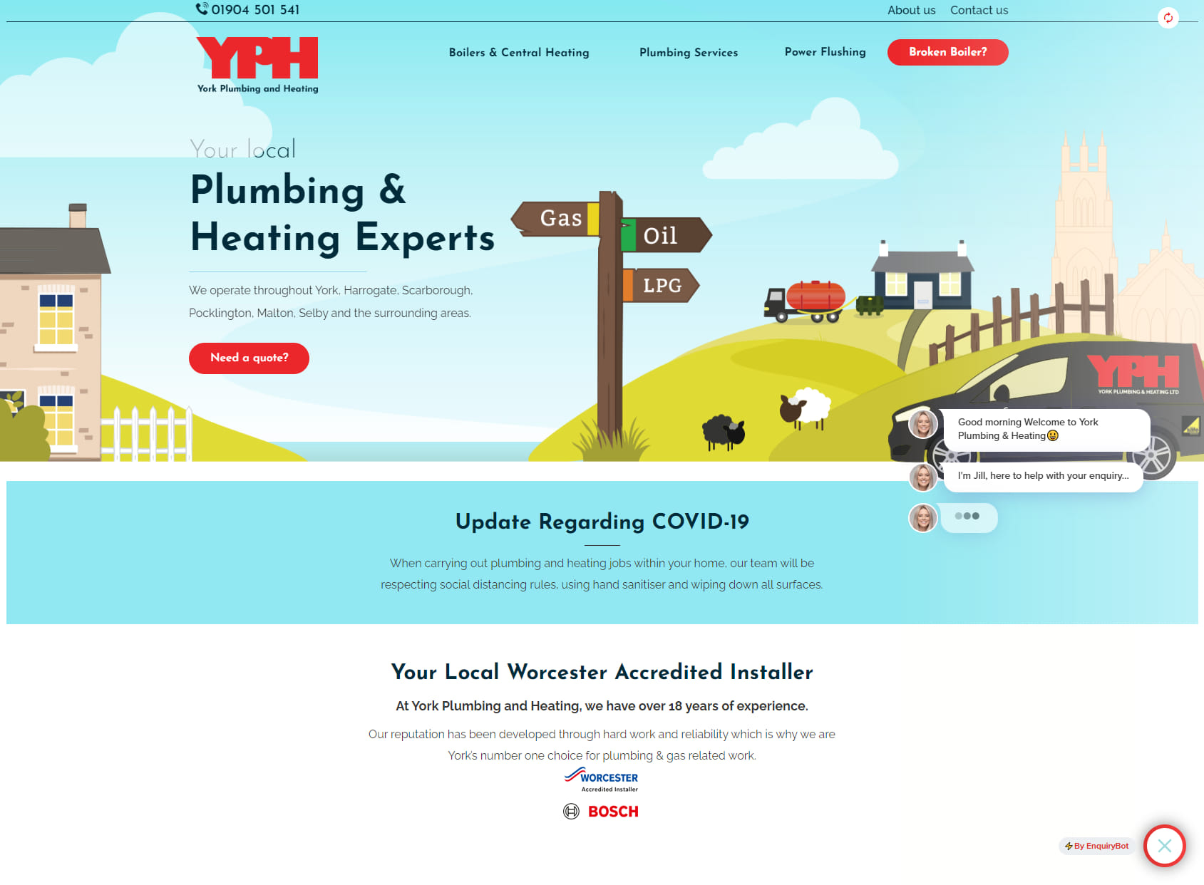 YPH - York Plumbing & Heating Ltd